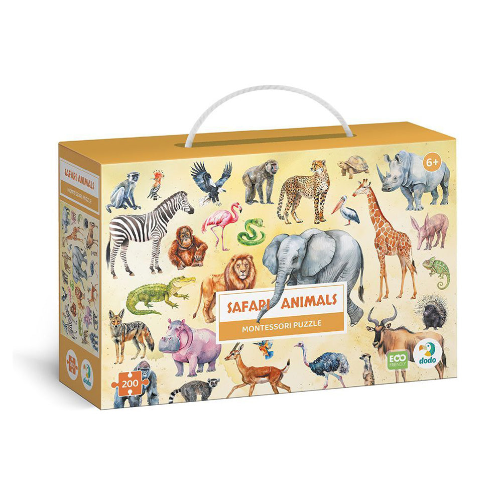 Dodo Montessori Puzzle – Σαφάρι των Ζώων 200 Τεμ