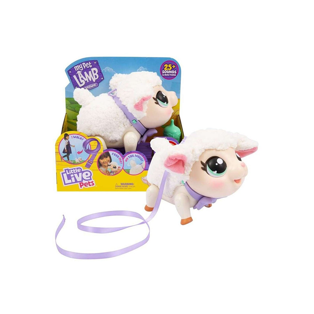 Moose Toys Little Live Pets Φράνκι Το Αρνάκι Ηλεκτρονικό Κατοικίδιο