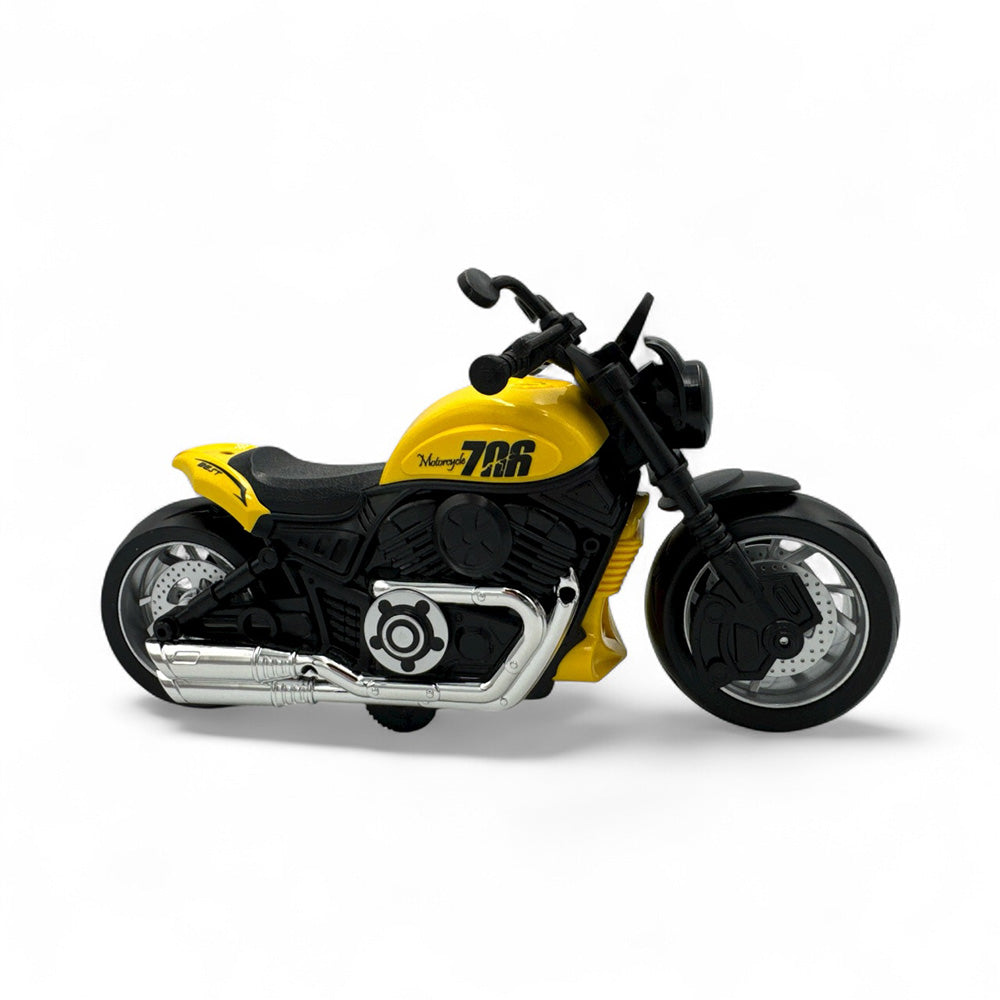 Μοτοσικλέτα Friction 25 εκ  3 Χρώματα - 1 Τμχ