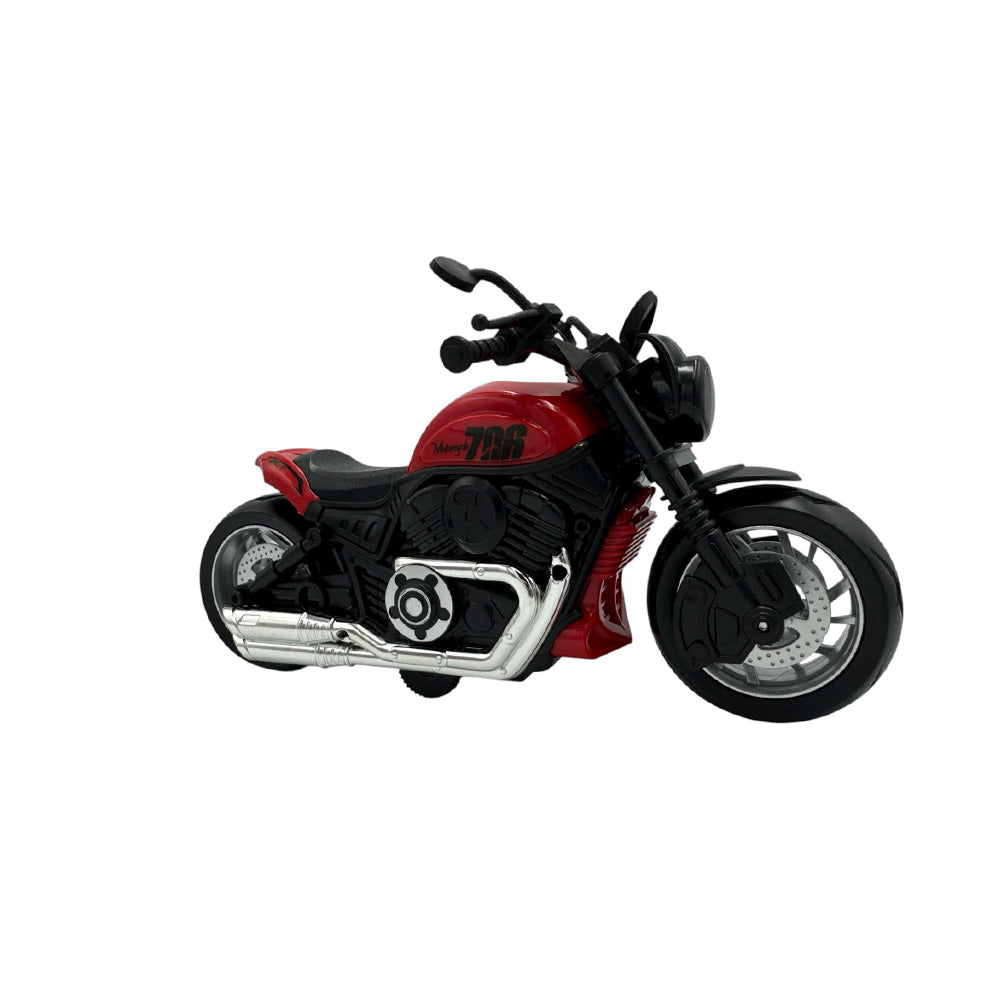 Μοτοσικλέτα Friction 25 εκ  3 Χρώματα - 1 Τμχ