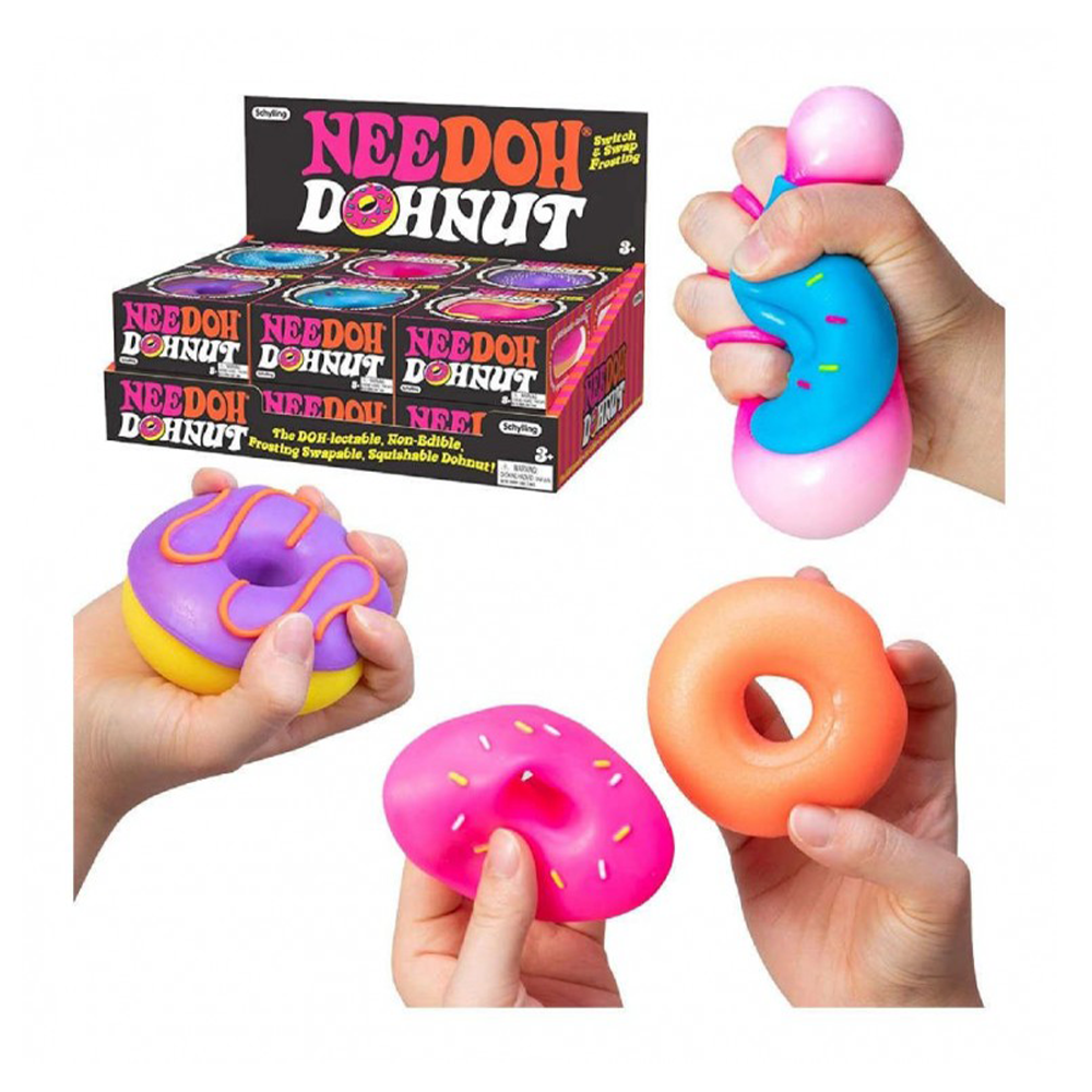 Nee DohNee Doh Μπάλα Dohnut - Διάφορα Σχέδια -1 Τμχpapell.gr