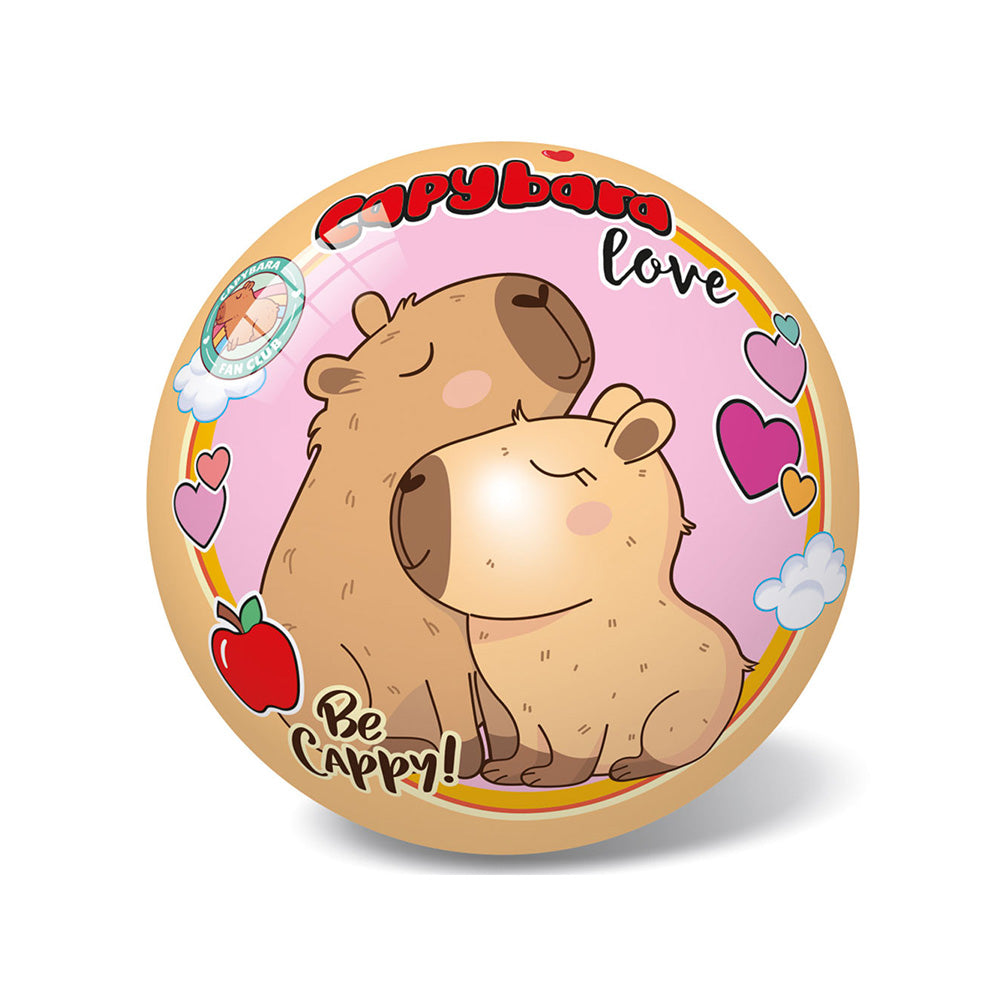 Star Μπάλα Capybara Πλαστική 14 εκ σε 3 Σχέδια - 1 Τεμάχιο