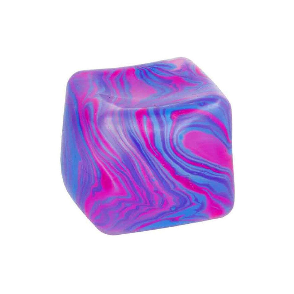 Μπάλα Squeeze Cube Marble Anti-Stress σε 4 Χρώματα - 1 Τμχ