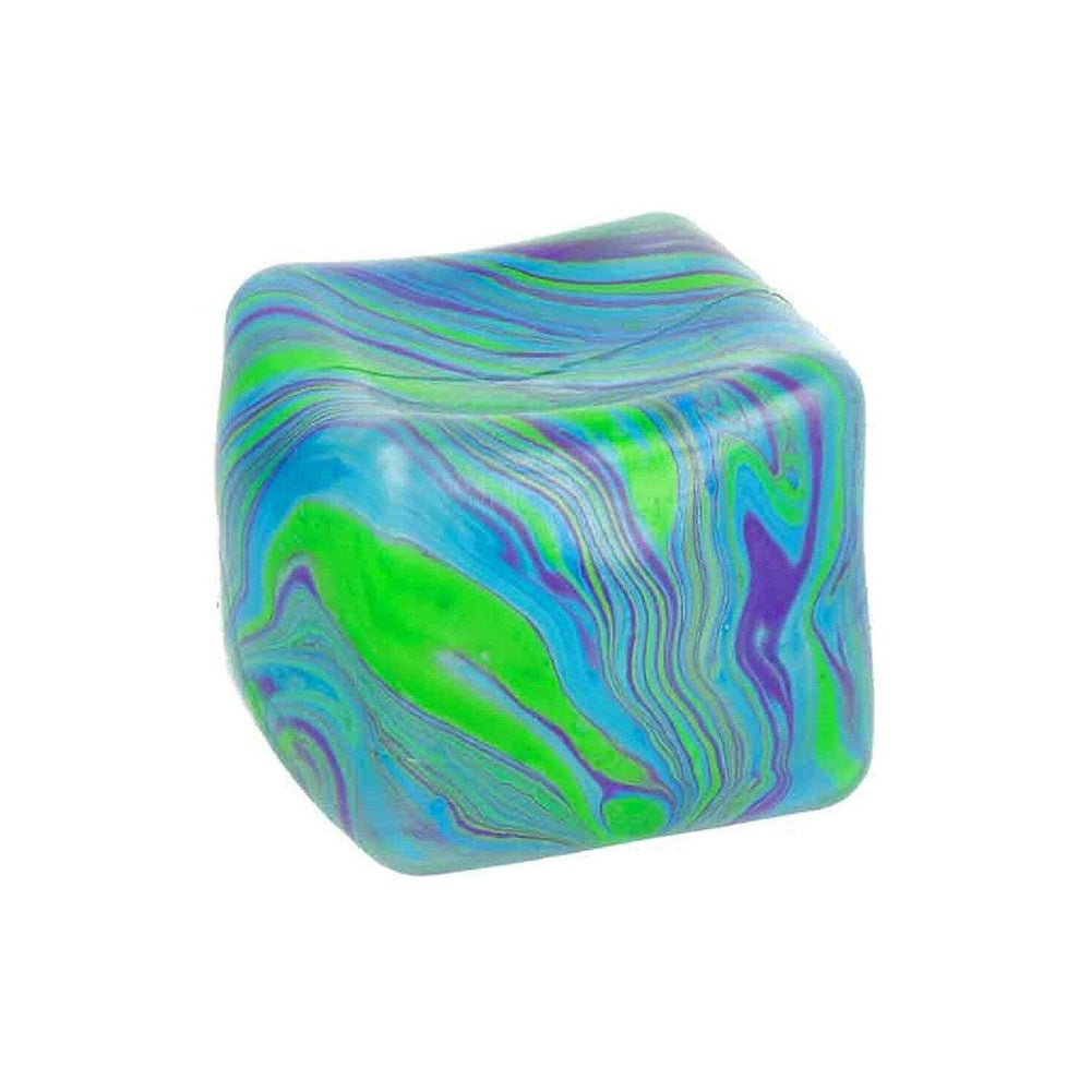 Μπάλα Squeeze Cube Marble Anti-Stress σε 4 Χρώματα - 1 Τμχ
