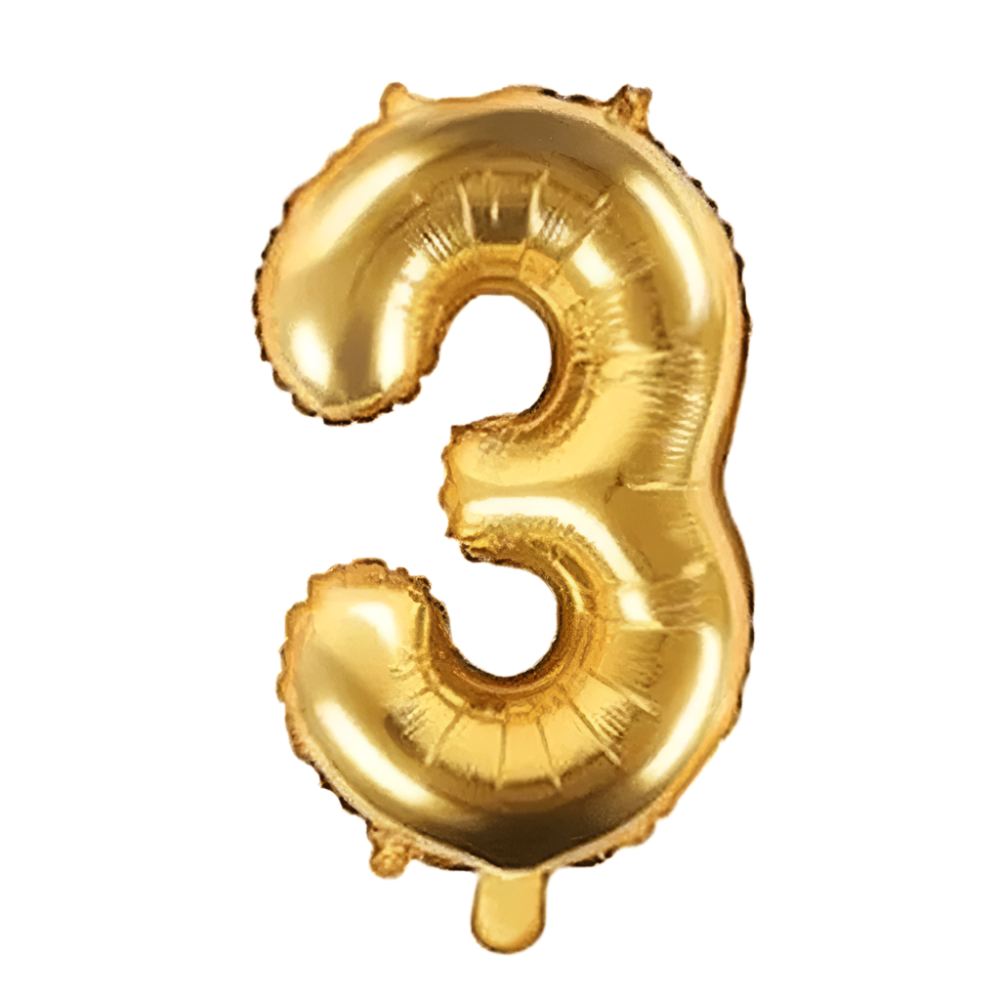 OEMΜπαλόνι Αριθμός Foil Νο3 75εκpapell.gr