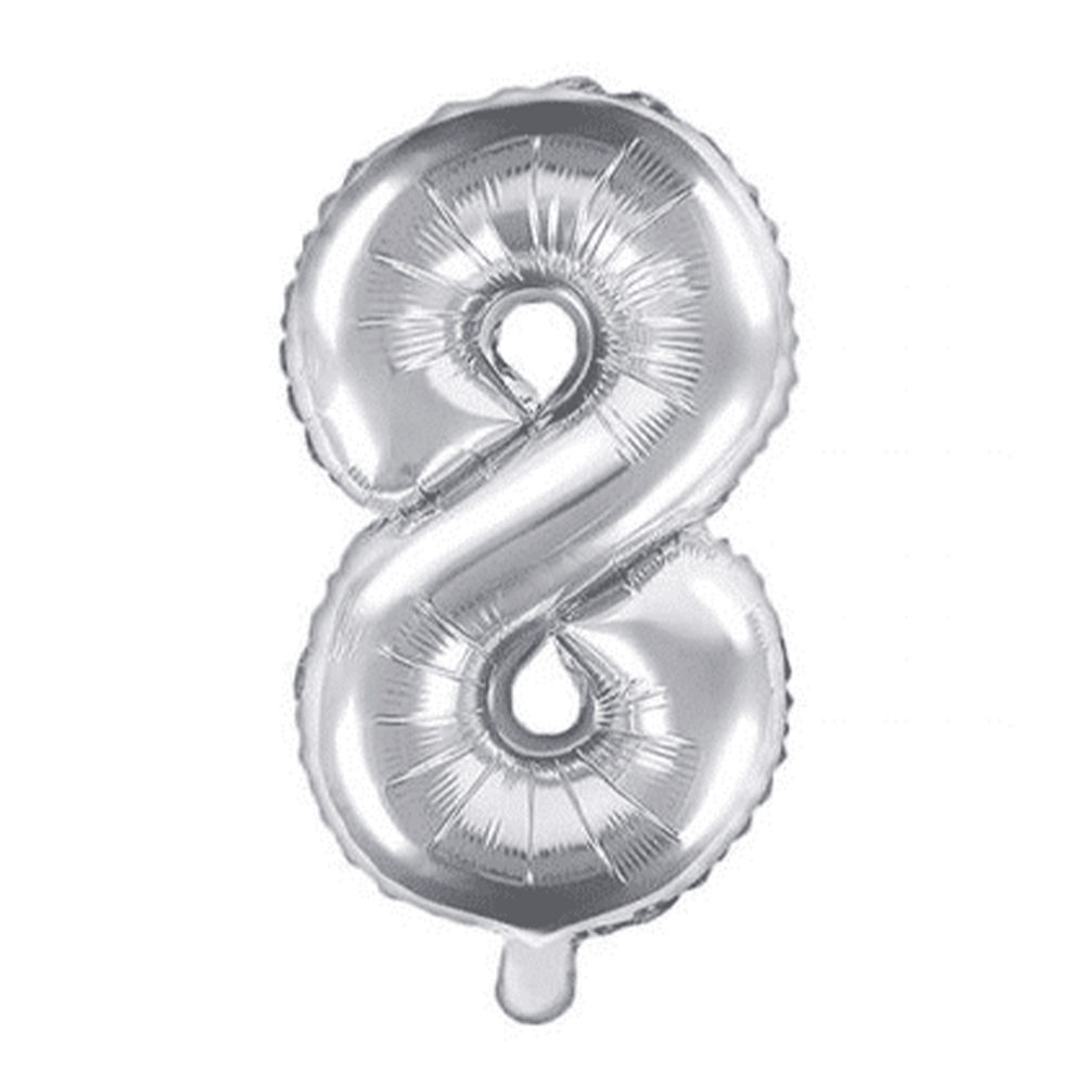 OEMΜπαλόνι Αριθμός Foil Νο8 75εκpapell.gr