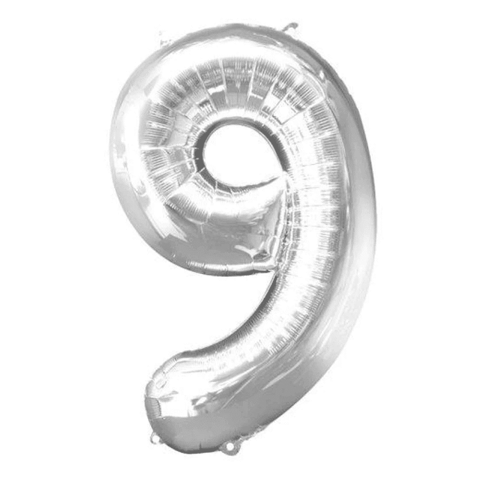 OEMΜπαλόνι Αριθμός Foil Νο9 75εκpapell.gr