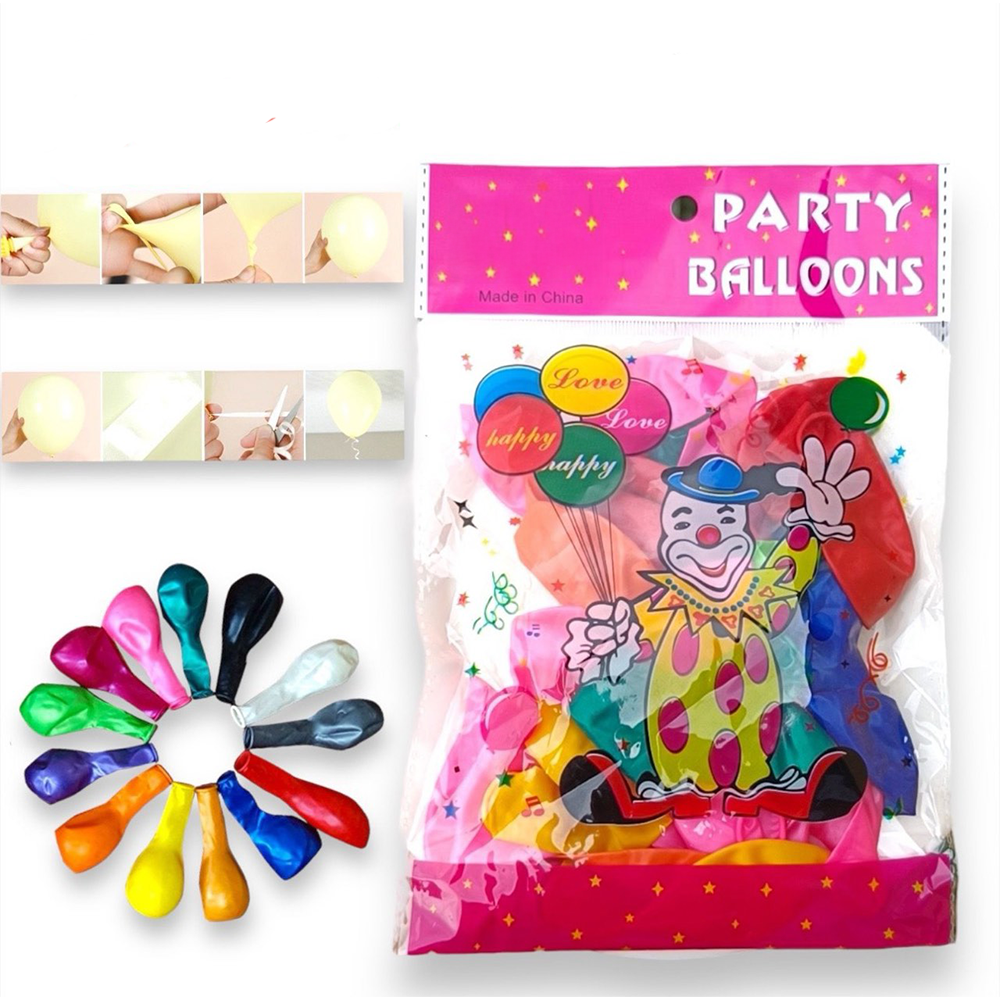 OEMΜπαλόνια Μεταλλιζέ Σετ 12Τμχpapell.gr