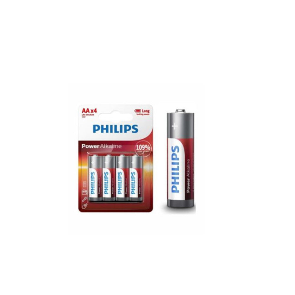 Μπαταρίες Philips Power Alkaline AA 4τμχ Σ24