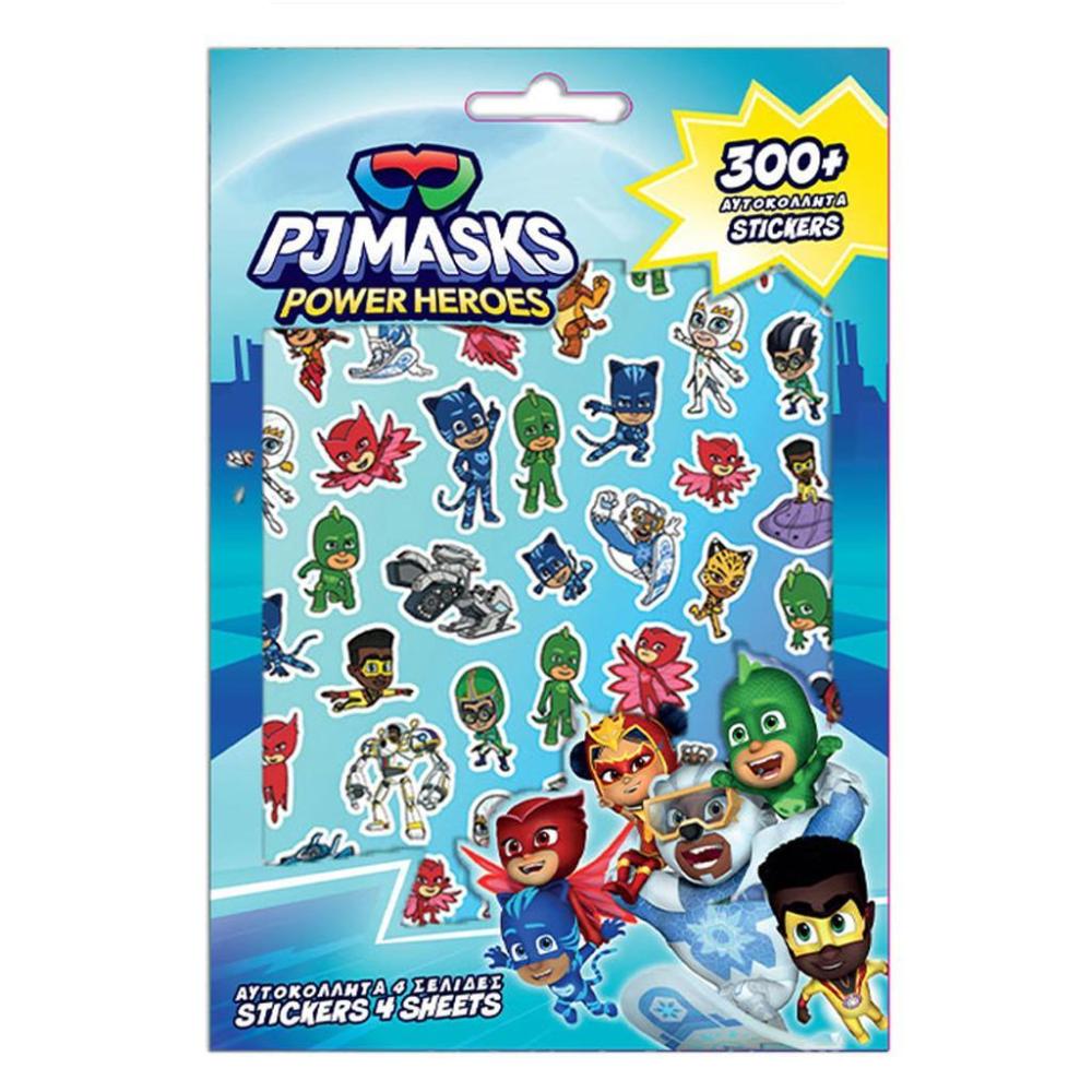 DIAKAKISΑυτοκόλλητα Μπλοκ Pj Masks 300Τμχpapell.gr