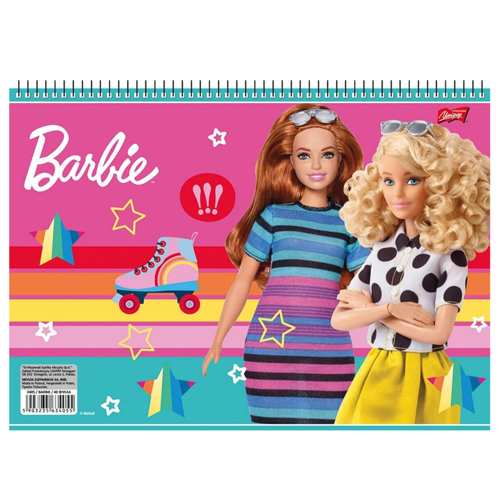 BarbieΜπλοκ Ζωγραφικής Νο19 Barbiepapell.gr