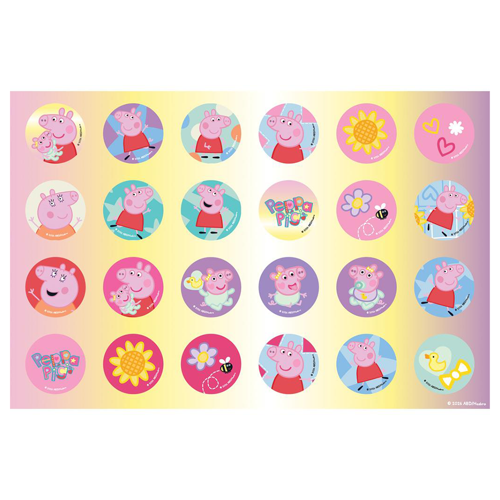 Μπλοκ Ζωγραφικής Peppa Pig 23x33εκ 40 Φύλλα με Αυτοκόλλητα & Στένσιλ σε 2 Σχέδια - 1 Τμχ