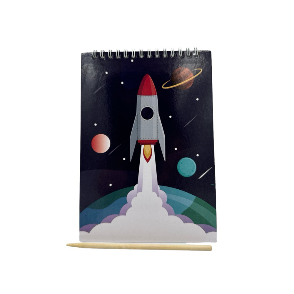 ΟΕΜΜπλοκάκι Ζωγραφικής Ξύνοντας Την Εικόνα 6 Σχέδια - 1Τμχpapell.gr