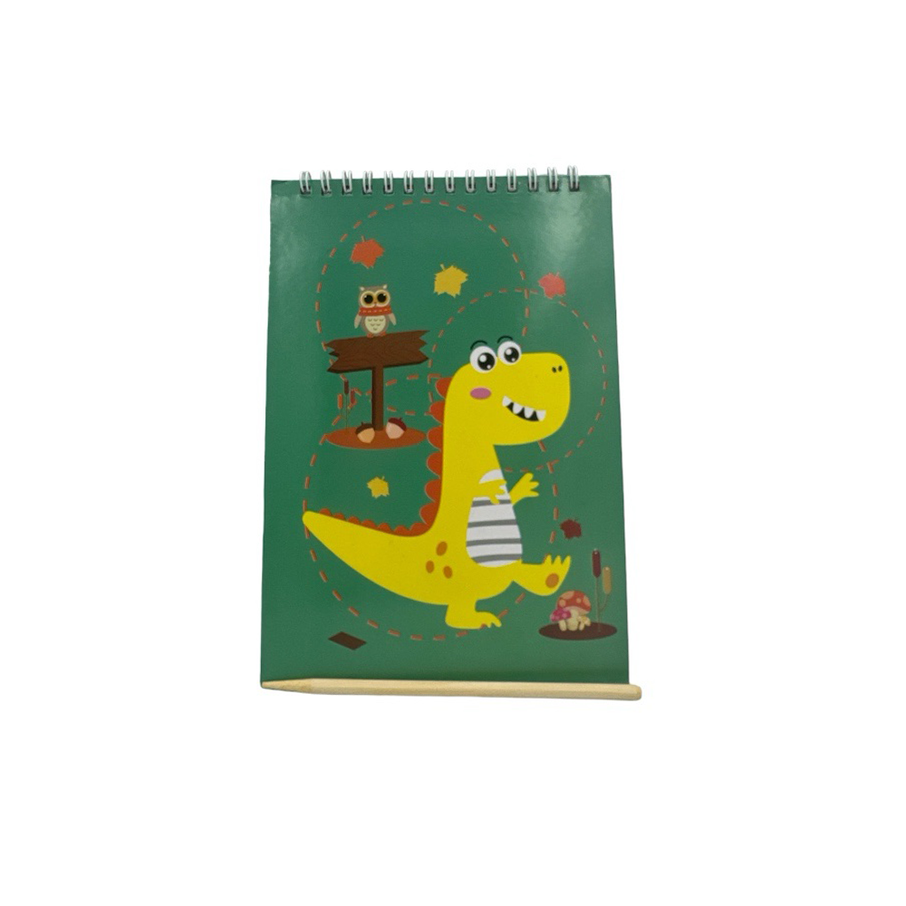 ΟΕΜΜπλοκάκι Ζωγραφικής Ξύνοντας Την Εικόνα 6 Σχέδια - 1Τμχpapell.gr