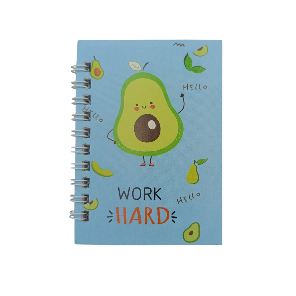 Μπλοκάκια Σημειώσεων Αβοκάντο 10,5x7Εκ 4 Σχέδια - 1Τμχ