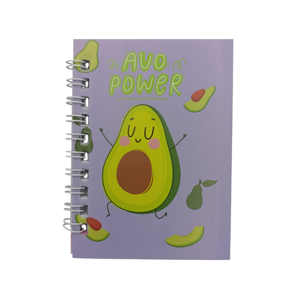 Μπλοκάκια Σημειώσεων Αβοκάντο 10,5x7Εκ 4 Σχέδια - 1Τμχ