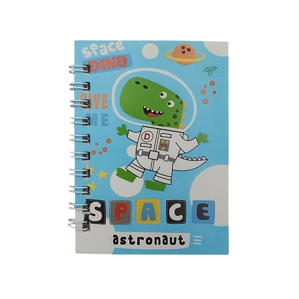 Μπλοκάκια Σημειώσεων Δεινοσαυράκια 10,5x7Εκ 4 Σχέδια - 1Τμχ