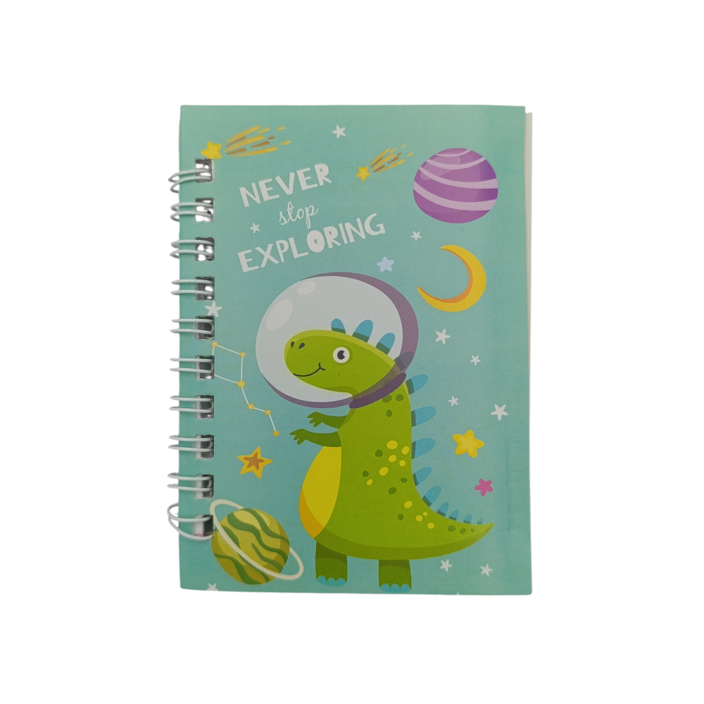 Μπλοκάκια Σημειώσεων Δεινοσαυράκια 10,5x7Εκ 4 Σχέδια - 1Τμχ