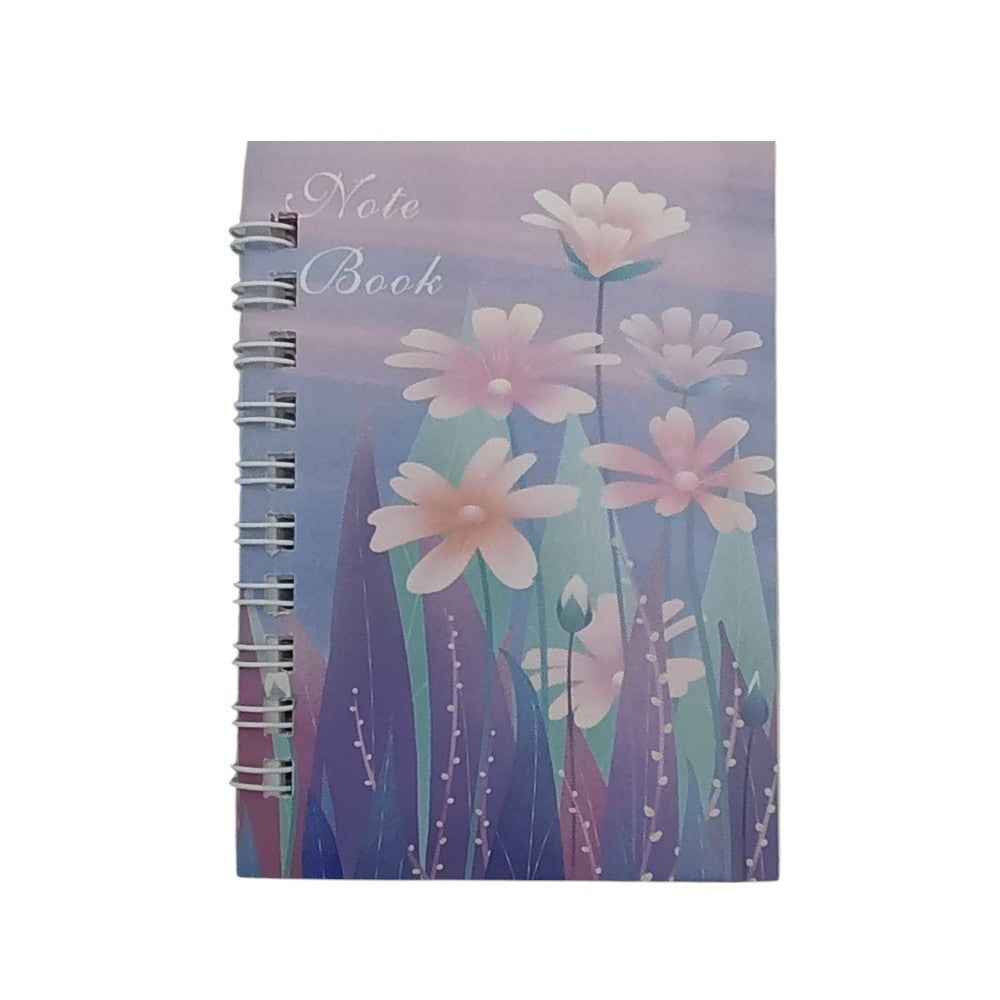 Μπλοκάκι Σημειώσεων Flowers 10,5x7Εκ 4 Σχέδια - 1Τμχ