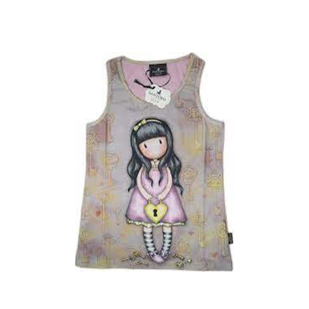 Santoro Gorjuss Αμάνικο Μπλουζάκι Heart Locker