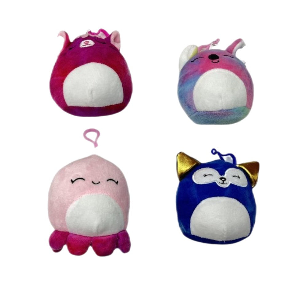 Μπρελόκ Λούτρινο Ζωάκια 11 εκ σε 6 σχέδια - 1 Τμχ