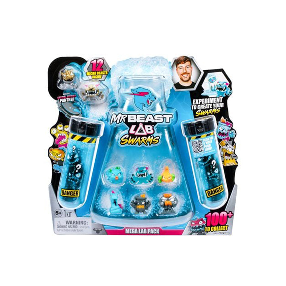GIOCHI PREZIOSIGiochi Preziosi Mr Beast Lab - 12 Φιγούρες Swarms Lab Packpapell.gr