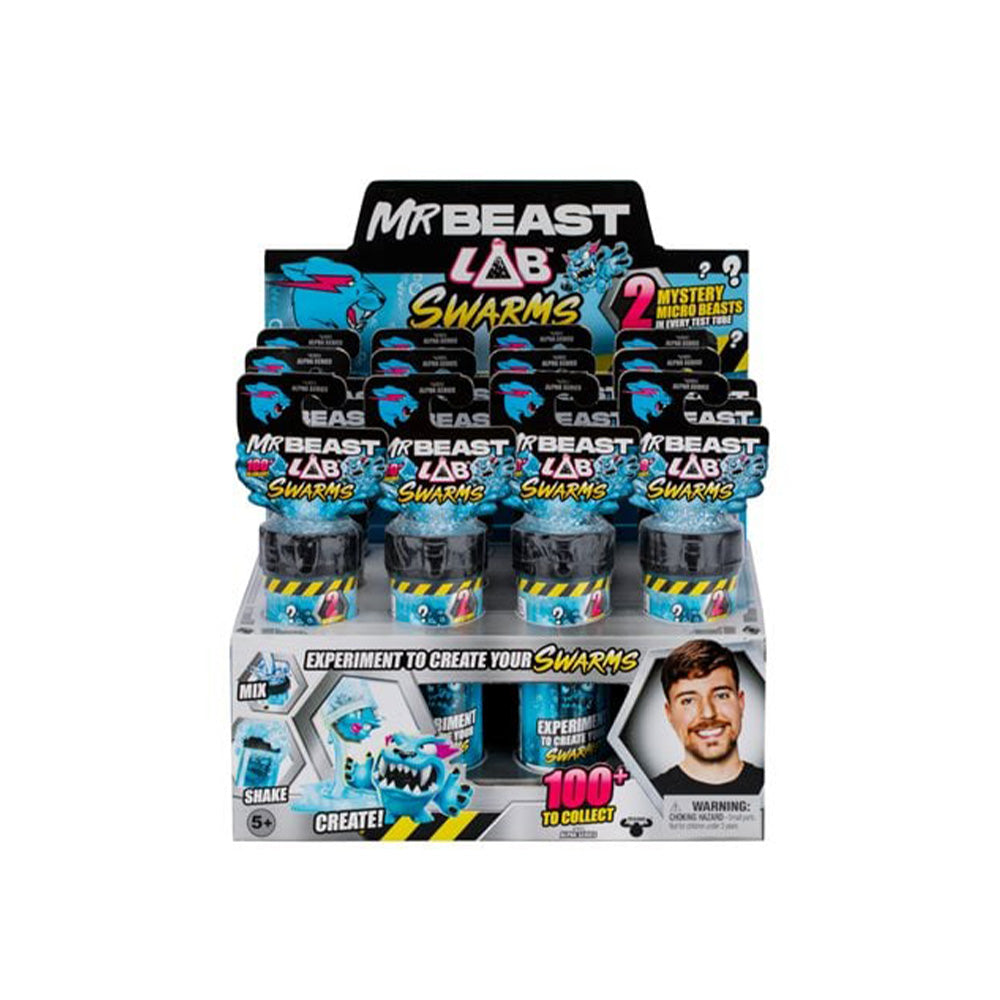 GIOCHI PREZIOSIGiochi Preziosi Mr Beast Lab - 2 Φιγούρες Swarms Έκπληξη - 1Τμχpapell.gr
