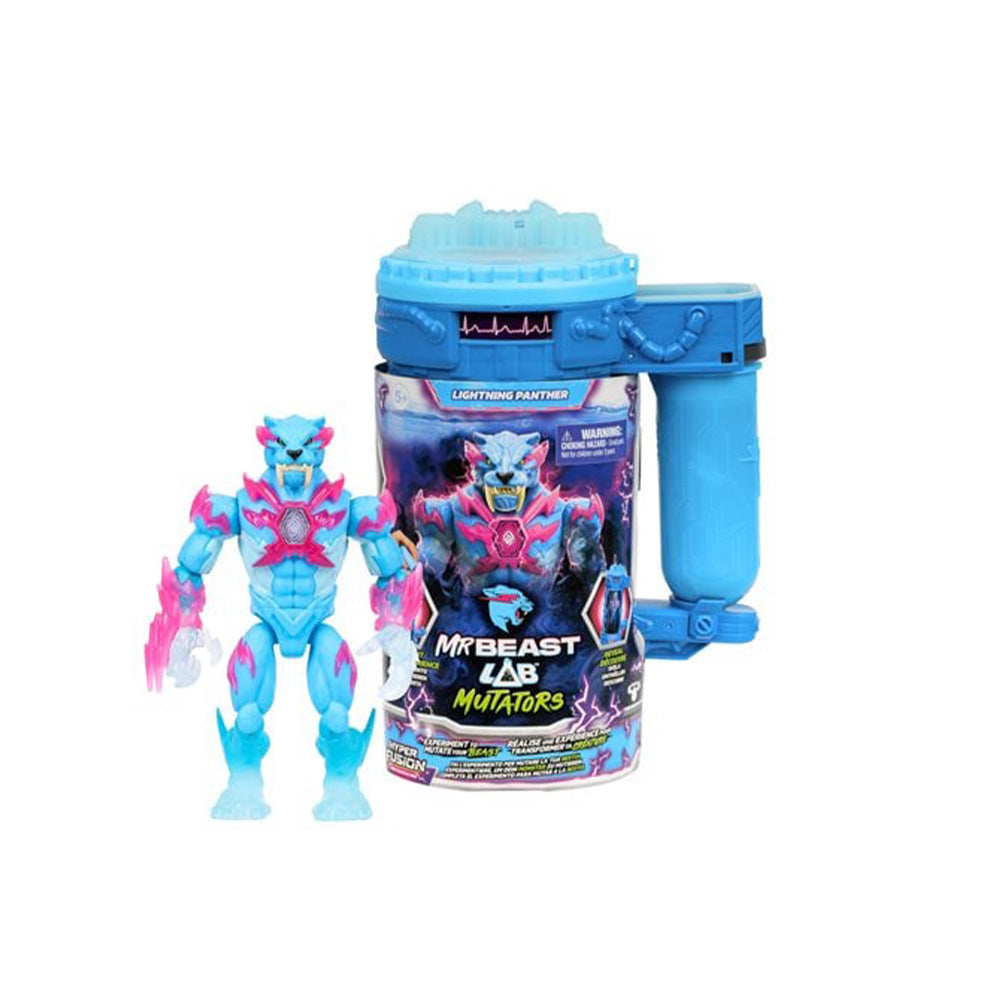 Giochi Preziosi Mr Beast Lab Mutator Θάλαμος Μετάλλαξης & Φιγούρα 3 Σχέδια - 1τμχ