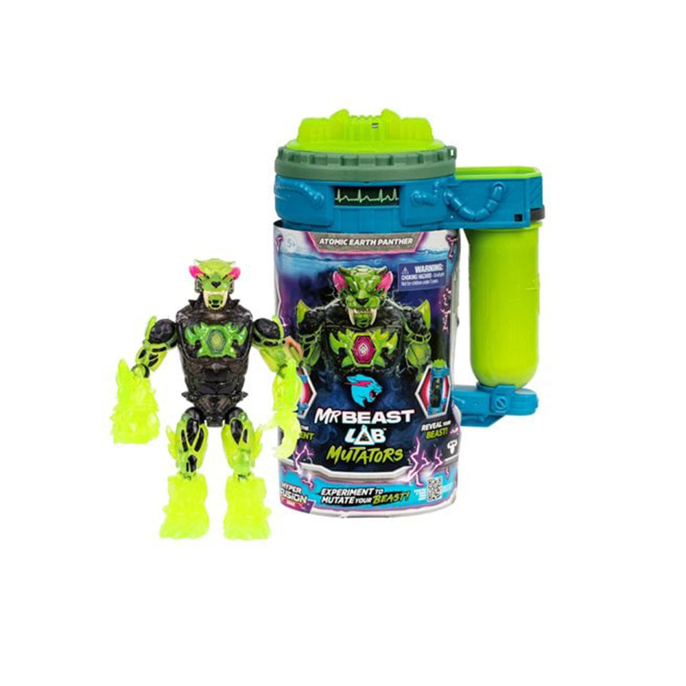 Giochi Preziosi Mr Beast Lab Mutator Θάλαμος Μετάλλαξης & Φιγούρα 3 Σχέδια - 1τμχ