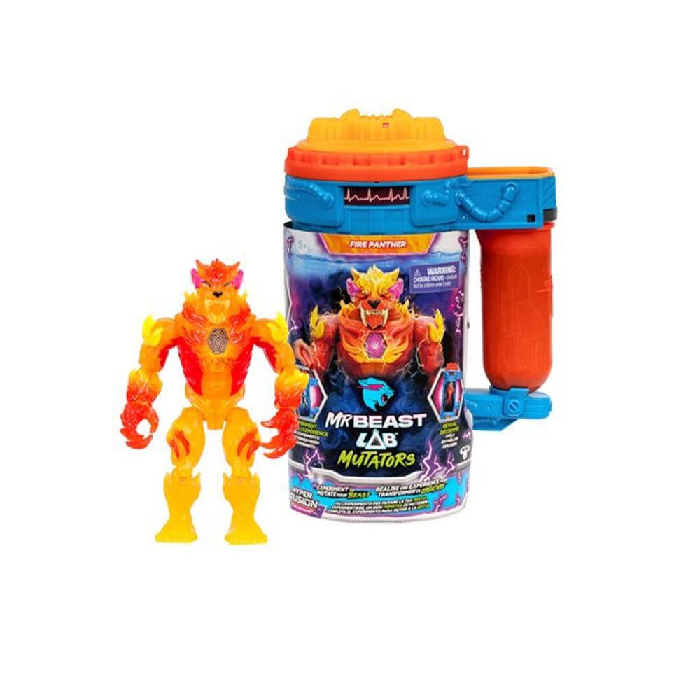 Giochi Preziosi Mr Beast Lab Mutator Θάλαμος Μετάλλαξης & Φιγούρα 3 Σχέδια - 1τμχ