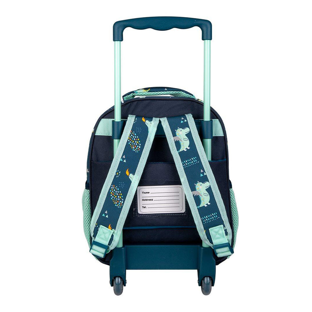 MustMust Σχολική Τσάντα Τρόλεϊ Νηπίου 27x10x31 Εκ. Little Dragon 2 Θήκεςpapell.gr