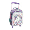 MustMust Team Σχολική Τσάντα Τρόλεϊ Νηπίου 27x10x31 Εκ. Lovely Unicorn 2 Θήκεςpapell.gr