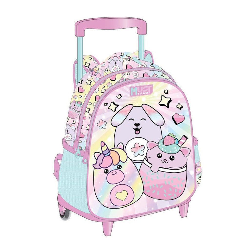 Must Σχολική Τσάντα Τρόλεϊ Νηπίου 27x10x31 Εκ. Squishcuties  2 Θήκες