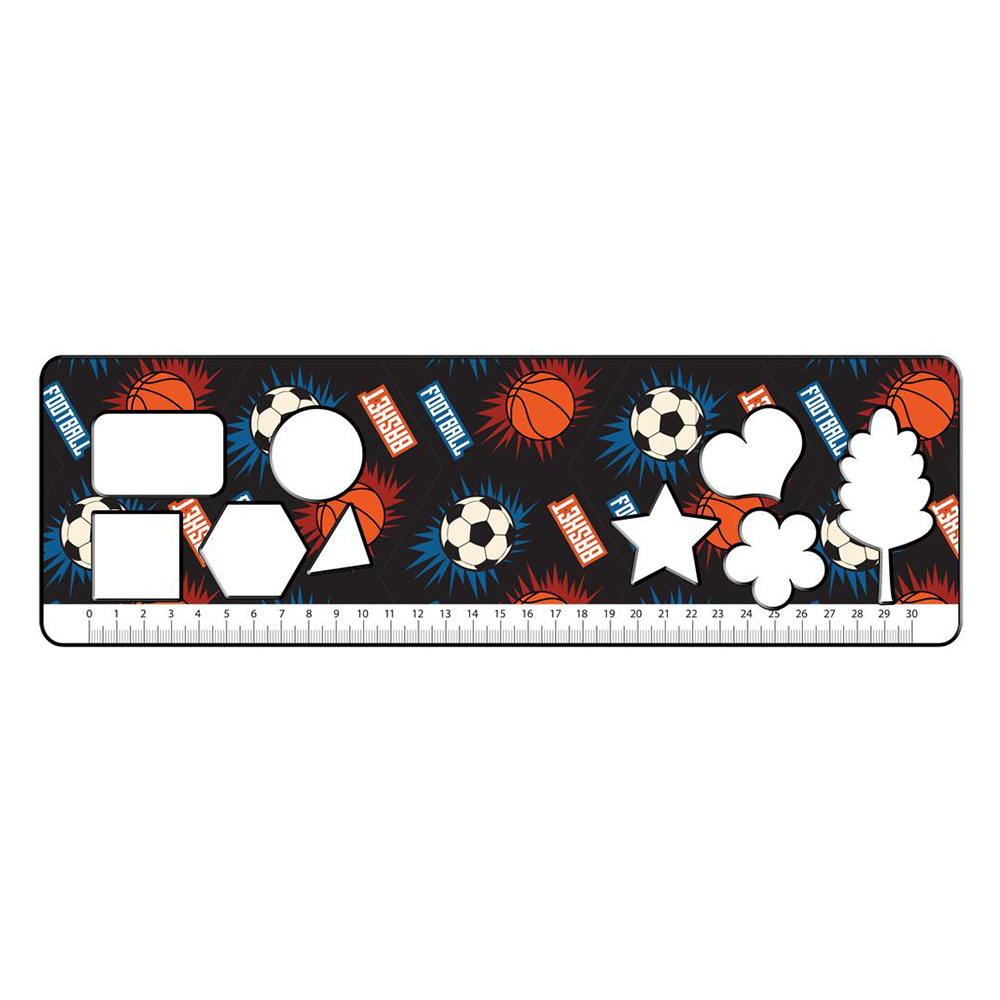 Must Team Μπλοκ Ζωγραφικής Gamer/Sports 23x33 εκ με 40 Φύλλα, Αυτοκόλλητα & Στένσιλ σε 2 Σχέδια - 1 Τεμάχιο