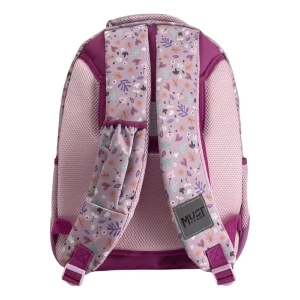 Must Team Σχολική Τσάντα Πλάτης Δημοτικού Butterflies Lilac 3 Θήκες 32x18x43 εκ
