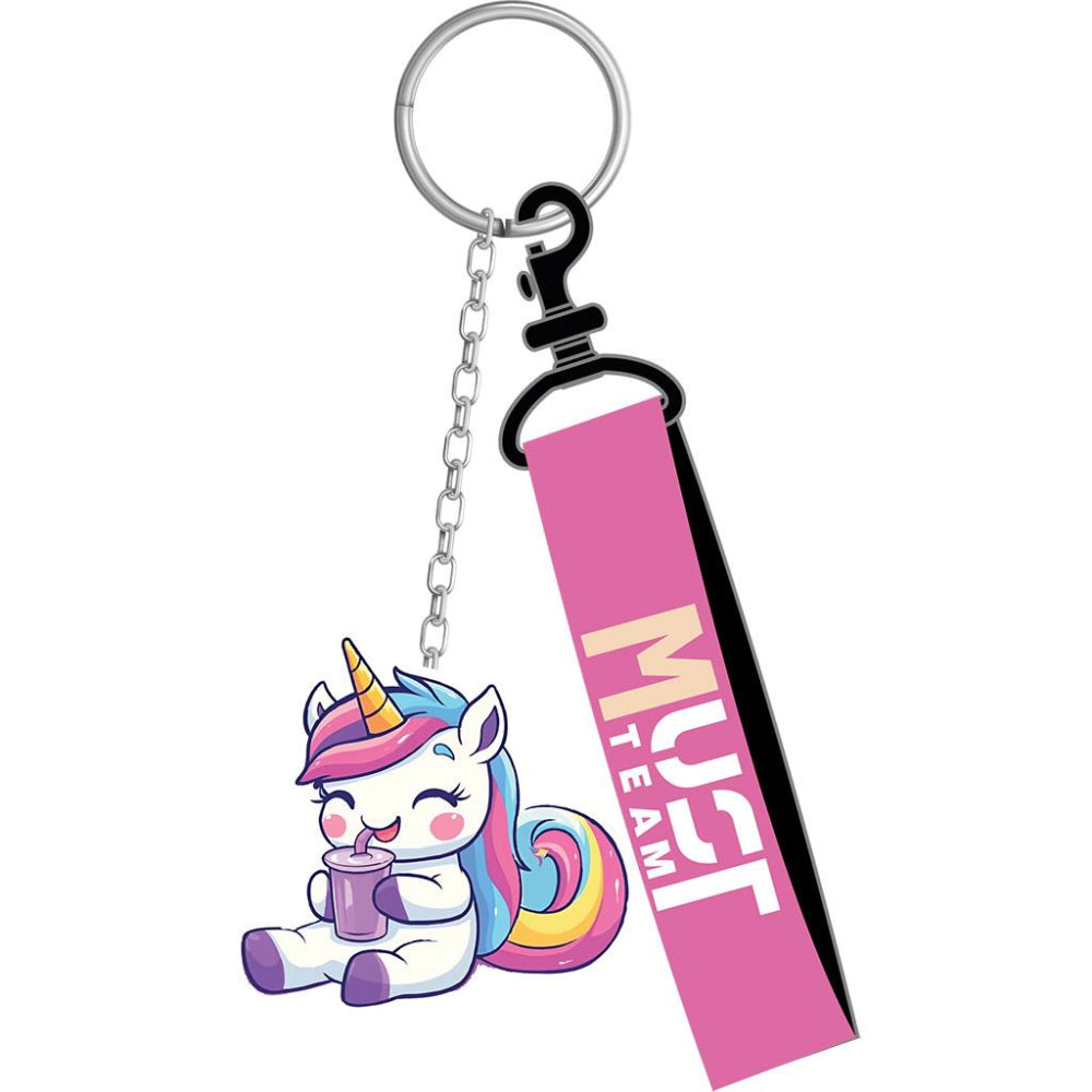 Must Team Σχολική Τσάντα Τρόλεϊ Νηπίου Cute Unocorn 2 Θήκες 27x10x31 εκ