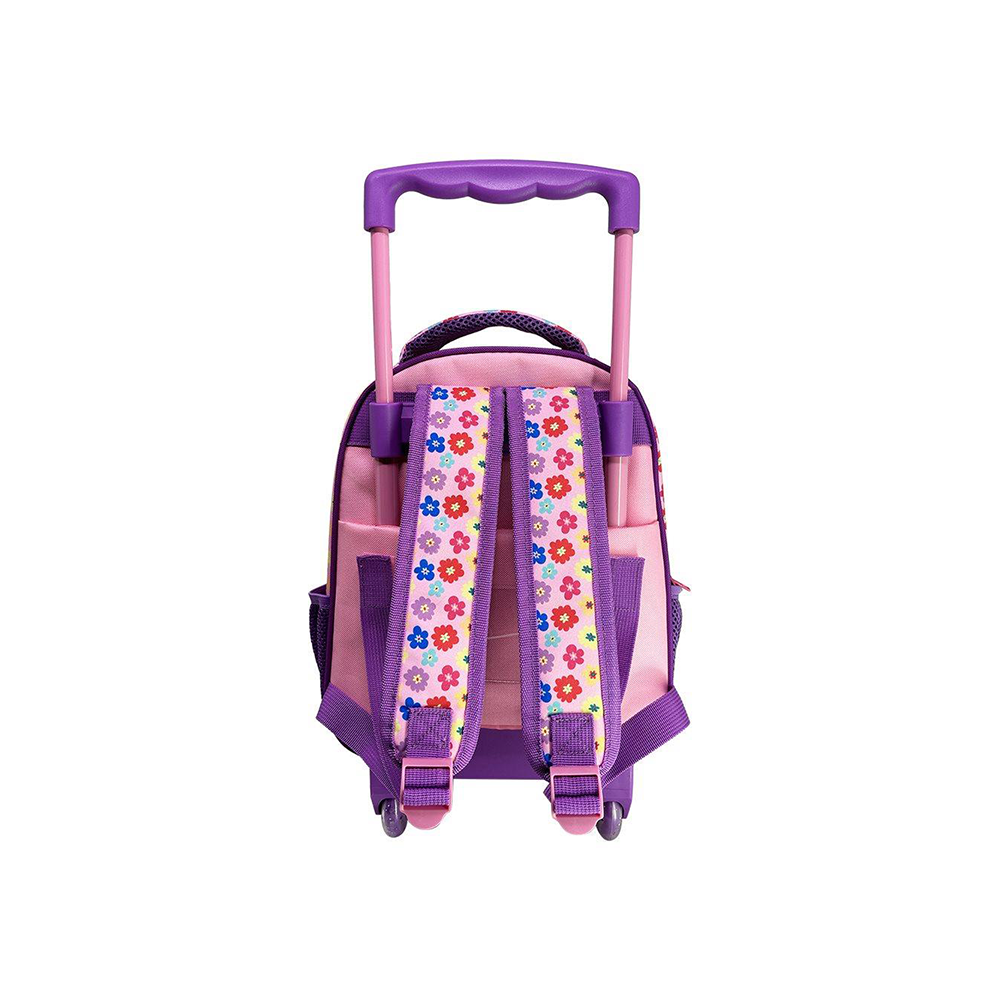 Must Team Σχολική Τσάντα Τρόλεϊ Νηπίου Disney Princess Always Be Kind 2 Θήκες 27x10x31εκ
