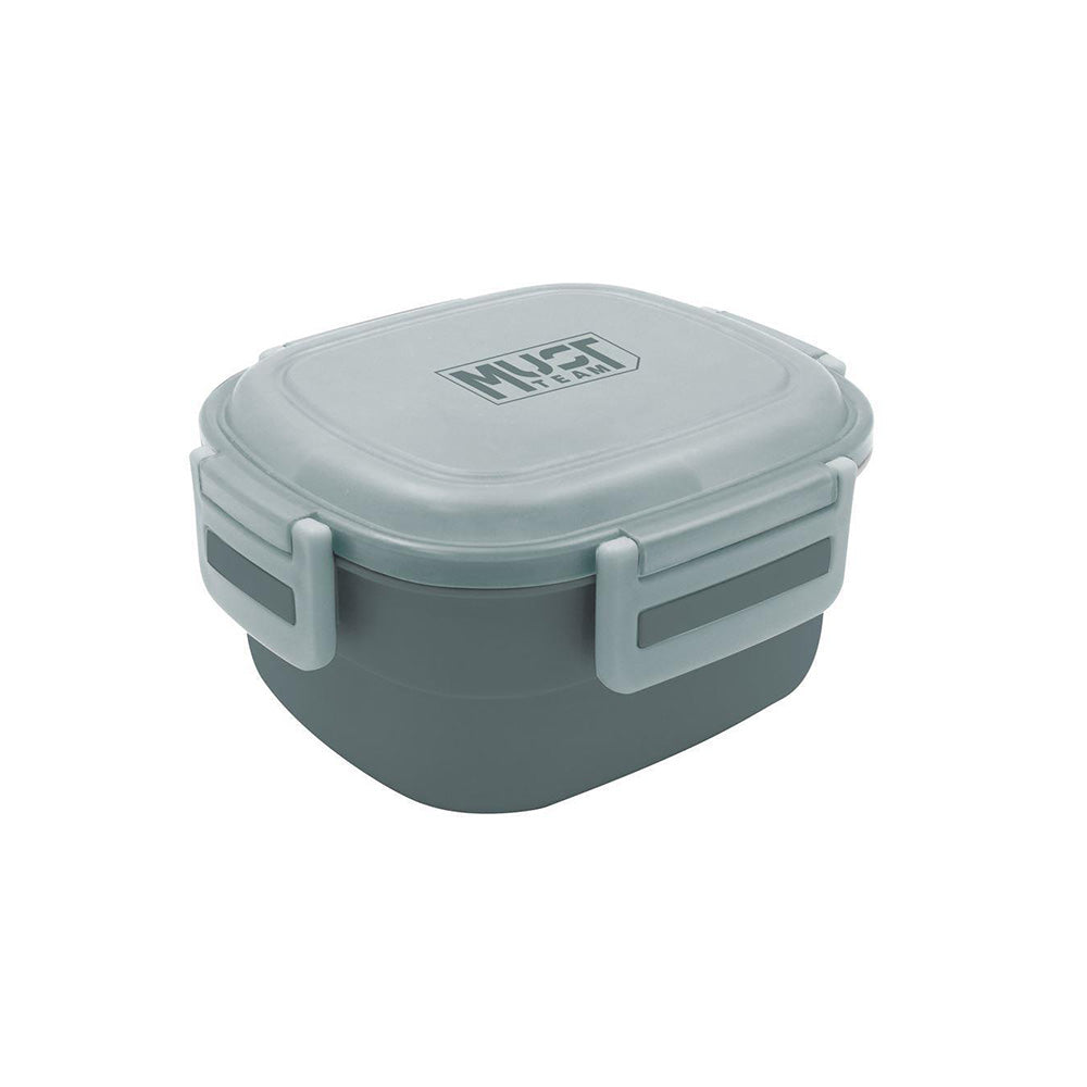 Must TeamMust Team Φαγητοδοχείο 1300 ml PP Πλαστικό Με Πιρούνι - Κουτάλι Και Παγοκύστη 19,5x17,3x10,5 Eκpapell.gr