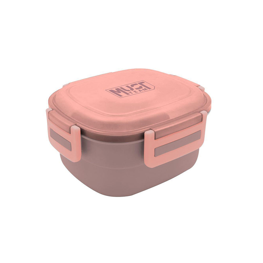 Must TeamMust Team Φαγητοδοχείο 1300 ml PP Πλαστικό Με Πιρούνι - Κουτάλι Και Παγοκύστη 19,5x17,3x10,5 Eκpapell.gr