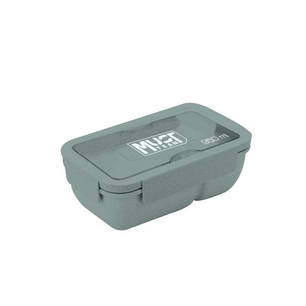 Must TeamMust Team Φαγητοδοχείο 950ml PP Πλαστικό Με Πιρούνι Και Κουτάλι 20,8X13X7,6 Εκpapell.gr