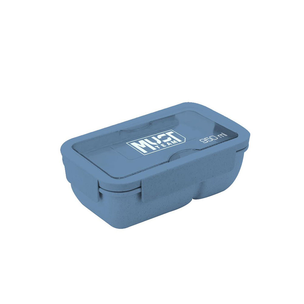 Must TeamMust Team Φαγητοδοχείο 950ml PP Πλαστικό Με Πιρούνι Και Κουτάλι 20,8X13X7,6 Εκpapell.gr