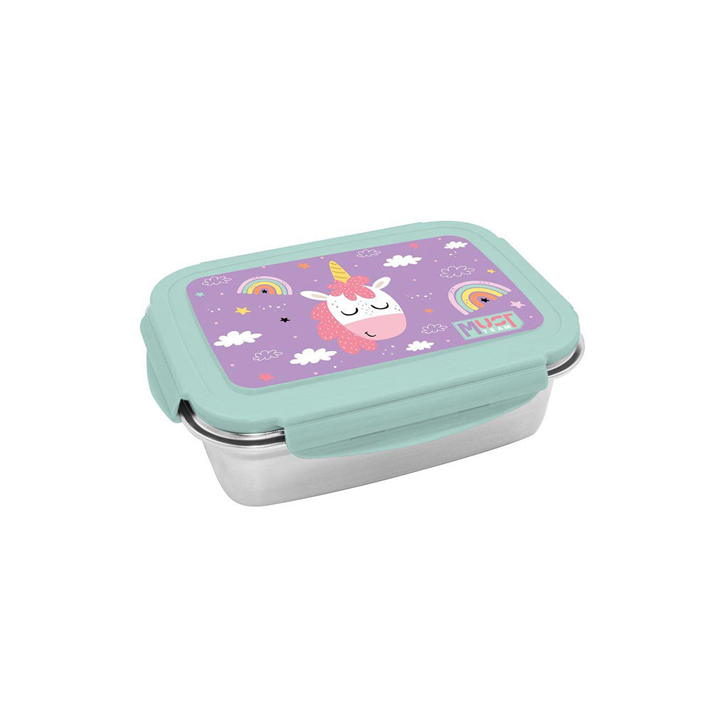 Must TeamMust Team Φαγητοδοχείο Παιδικό 900 ml Mε Ανοξείδωτη Βάση 20,5X6X14,5 Εκ.papell.gr