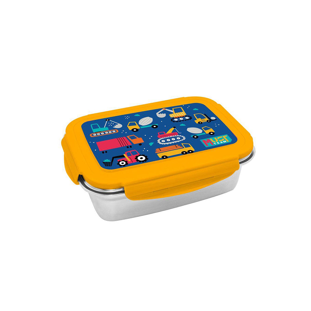 Must TeamMust Team Φαγητοδοχείο Παιδικό 900 ml Mε Ανοξείδωτη Βάση 20,5X6X14,5 Εκ.papell.gr