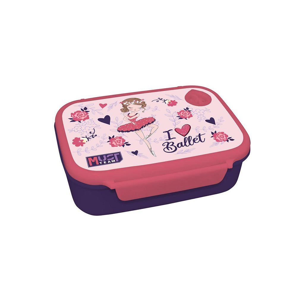 Must TeamMust Team Φαγητοδοχείο Παιδικό 800 ml Πλαστικό 18X6X13 Εκ.papell.gr