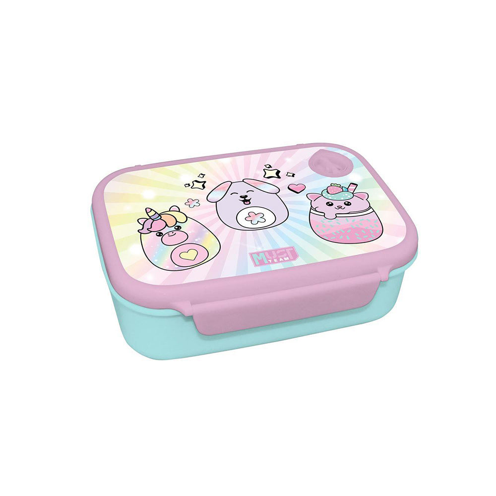 Must TeamMust Team Φαγητοδοχείο Παιδικό 800 ml Πλαστικό 18X6X13 Εκ.papell.gr