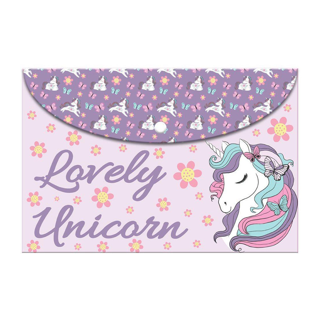 Must TeamMust Team Φάκελος Κουμπί Α4 Lovely Unicornpapell.gr