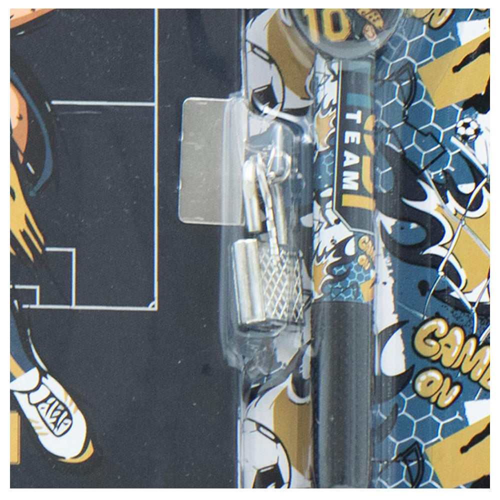 Must Team Ημερολόγιο Με Κλειδαριά & Στυλό Boy 12x18Εκ, 60Φ, 60Γρ.