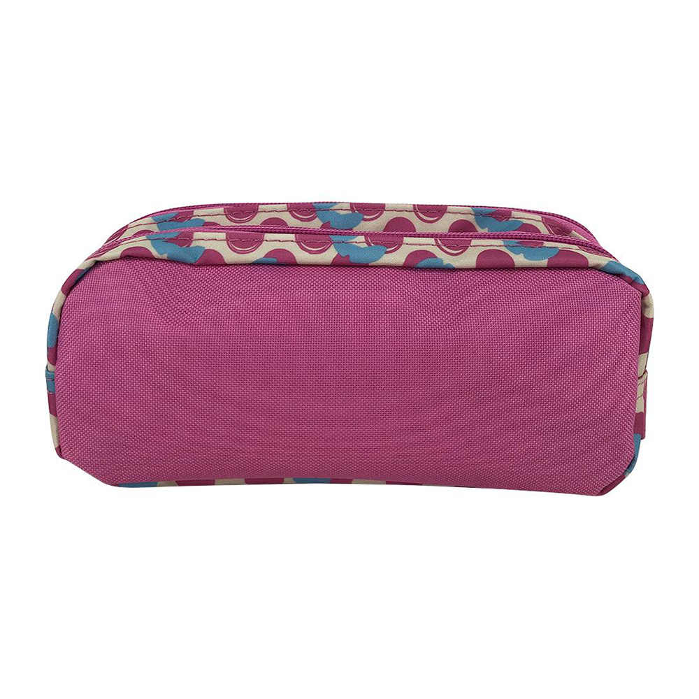 Must Team Κασετίνα Βαρελάκι Disney Stitch Pink 2 Θήκες