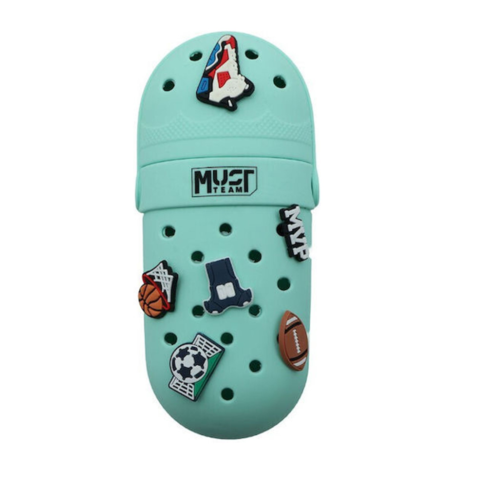 Must Team Κασετίνα Βαρελάκι Σιλικόνης Όρθια Crocs σε 4 Σχέδια – 1 Τεμάχιο
