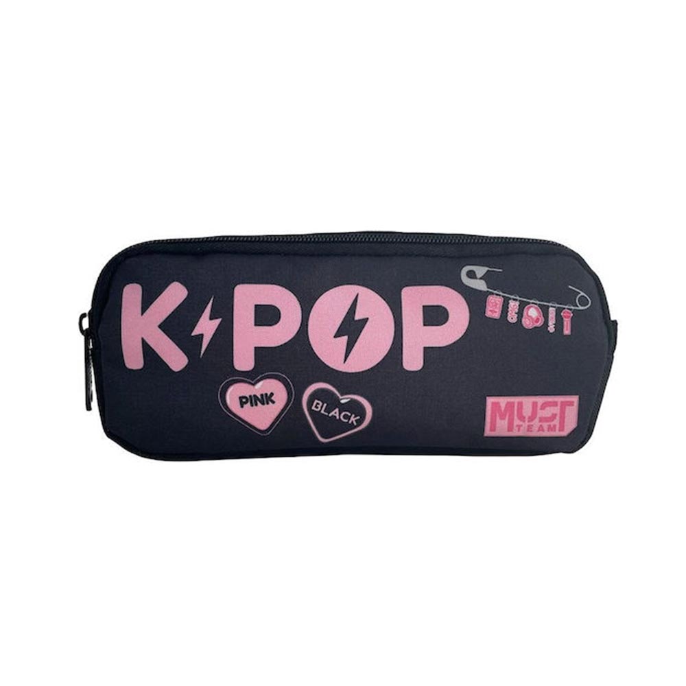 Must Team Κασετίνα Βαρελάκι K-Pop 2 Θήκες 21x9x6 εκ